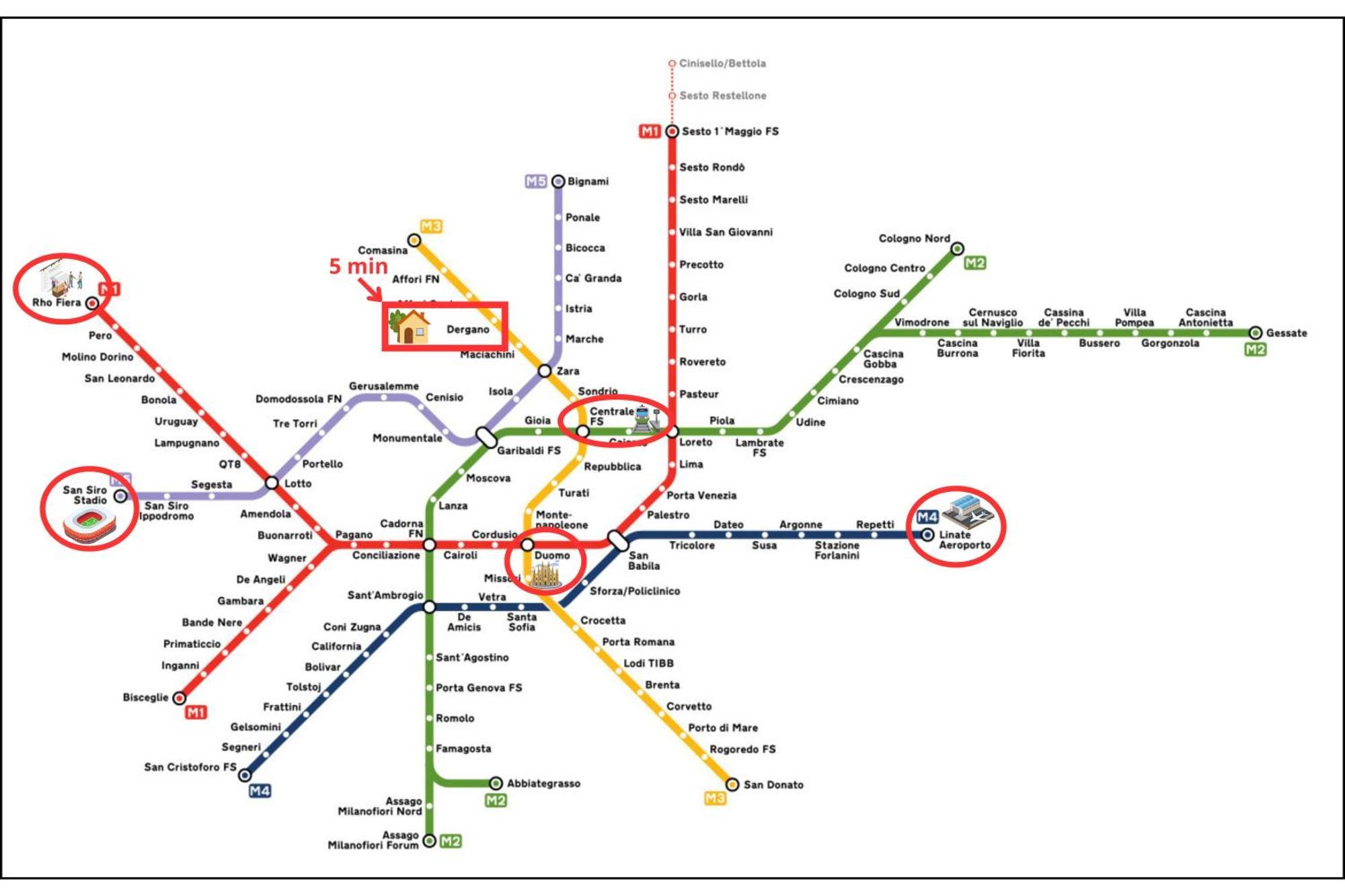 Near To Direct Metro To Duomo And Station - Quiet Appartamento *
